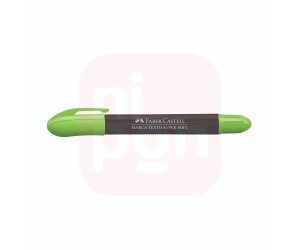 Marca Texto em Gel Super Soft Verde - Faber-Castell