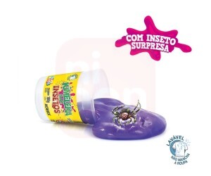 Slime Kimeleka 180g Insetos - Acrilex