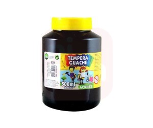 Tinta Guache 500ml Preta - Acrilex
