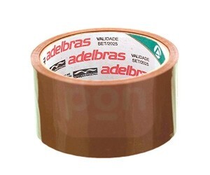 Fita Adesiva PVC Marron 48x40mm - Adelbras