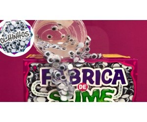 Fábrica de Slime Olhinhos - Acrilex