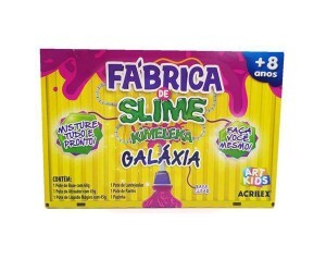 Fábrica de Slime Galáxia - Acrilex