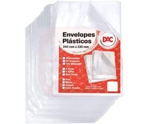 Pacote de Plásticos 4 Furos A4 - Grosso 25 UND