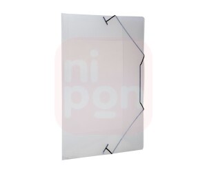 Pasta ABA Elástico Oficio TOP LINE - CRISTAL