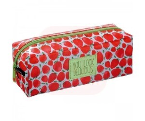 Estojo 2 Divisões Morangos - Foroni