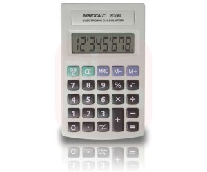 Calculadora 8 Dígitos PC082 - Procalc