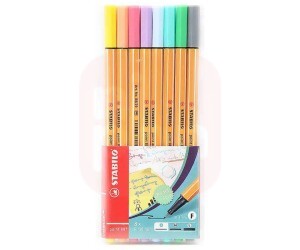 Caneta Stabilo Point 88 - Kit 8 Cores