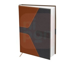 Agenda Executiva Permanente A5 Marrom e Cinza - DAC