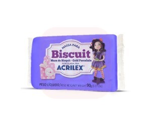 Massa de Biscuit 90g Violeta - Acrilex