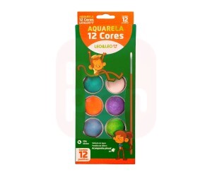 Aquarela 12 Cores - Leo&Leo