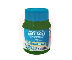 Tinta Acrílica Brilhante 37ml Verde Musgo - Acrilex