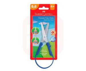 Tesoura Escolar Vai e Vem