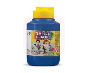 Tinta Guache 250ml Azul - Acrilex