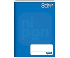 Caderno Brochura 1/4 Azul 96 Fls STIFF