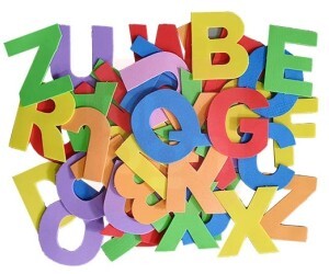 Alfabeto Móvel - Brinquedo Pedagógico