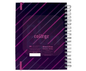 Caderno Smart Universitário com folhas e divisórias reposicionáveis DAC College – 4149