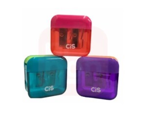 Apontador Escolar 352 Cis 2 Furos Cores Sortidas