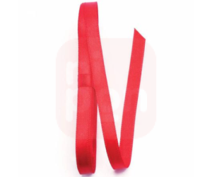 Fita Cetim 7 Mm Vermelho