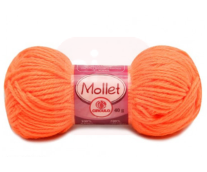 Novelo de Lã Laranja