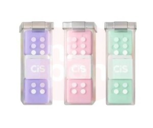 Mini Borracha Cis Dadinhos 3 Unidades