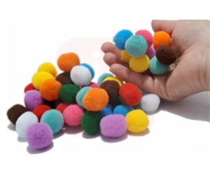 Pompom 20mm Pc C/10 Cores