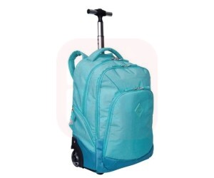 Mochila Carrinho Rolling Crinkle Turquesa - Sestini 