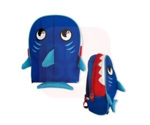 Mochila Escolar Infantil Tubarão Azul – Winth Baby