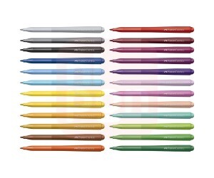 Canetinha 24 Cores Vai e Vem - Faber-Castell