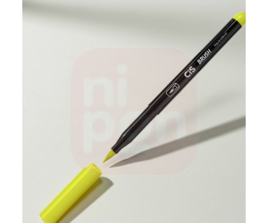 Caneta Marcador Brush Aquarelável CIS - Amarelo claro