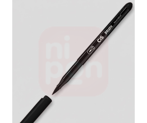 Caneta Marcador Brush Aquarelável CIS - Preto
