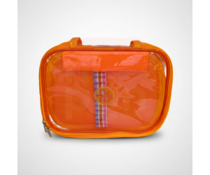 Estojo Box Super Clear Neon com Caneteiro – Snaker 