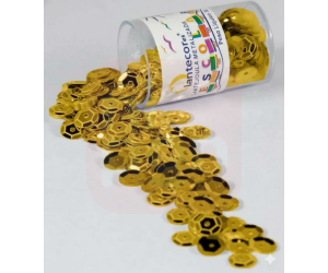 Lantejoula Escolar Dourada