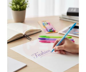 Caneta Cristal Fashion com 4 Cores - BIC