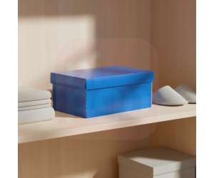 Caixa Organizadora Mini/Sapato Azul 