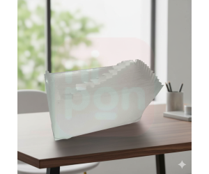 Pasta Sanfonada A4 12 Divisórias Dellofine Cristal - Dello