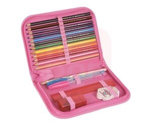 Estojo Let´s Go Smile - Faber-castell