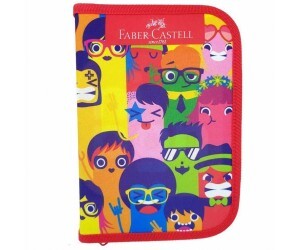 Estojo Escolar Carinhas - Faber-castell
