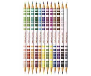 Lápis de Cor 12/24 Cores Bicolor - Faber Castell