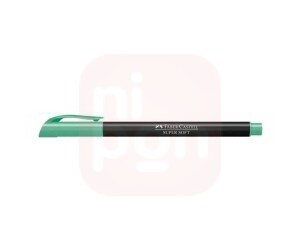 Caneta Pincel Super Soft Verde - Faber Castel